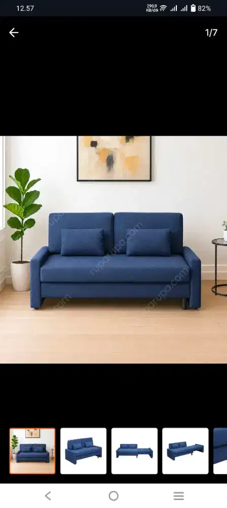 PROMO!! SELMA TIVON SLEEPER SOFA EXTENDED