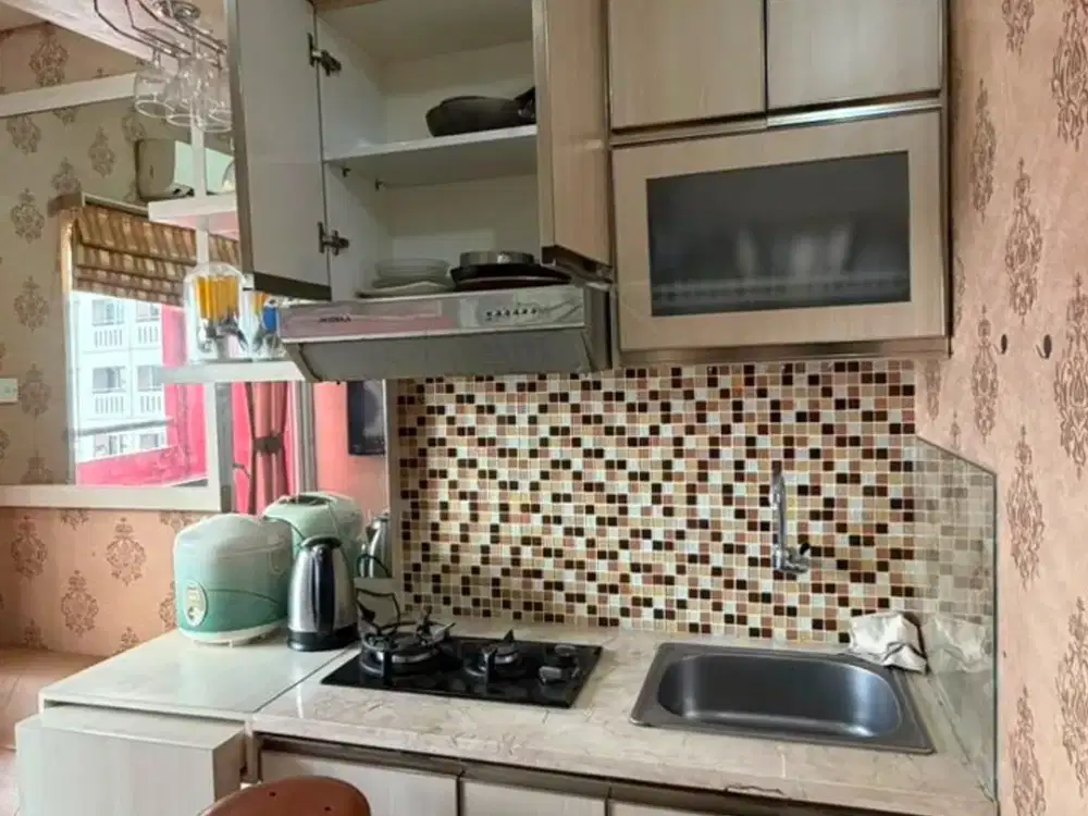 APARTEMEN GREEN PRAMUKA CITY 2 KAMAR FULL ISI TOWER BOUGENVILLE INCLUDE IPL PERBULAN JAKARTA PUSAT