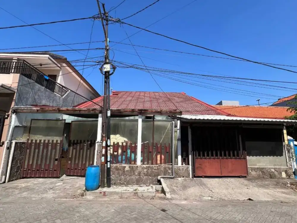 FORSALE RUMAH USAHA KENDANGSARI STRATEGIS SURABAYA KOTA HK 14