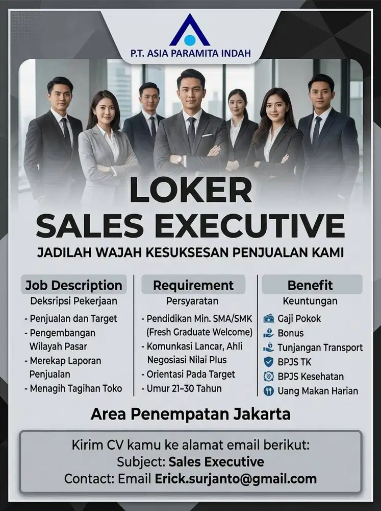 SALES EXECUTIVE COSMETIC