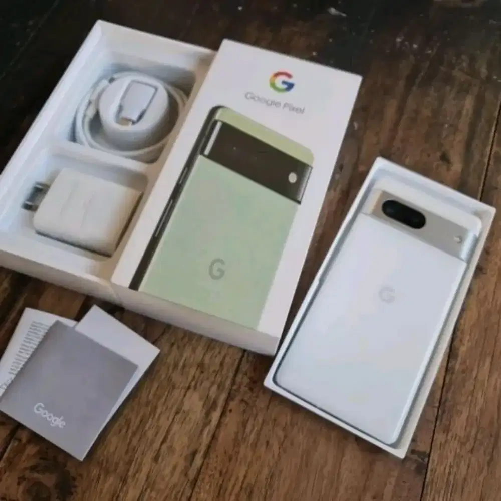 Google Pixel 7 Snow Like New Fullset Normal