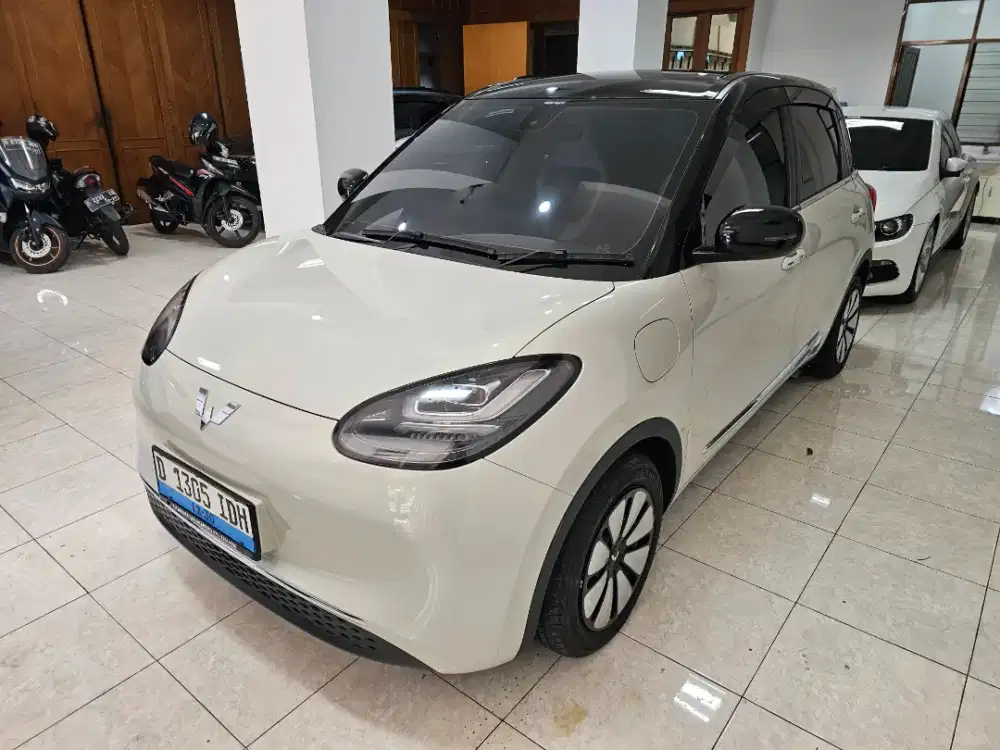 (KM 4RB) Wuling bingo ev pro 50 kwh-410 KM at 2024 coklat muda, km 4rb