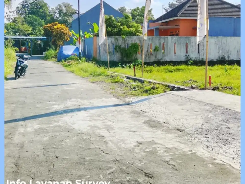 Tanah Area Jl Kaliurang Jogja Timur Pasar Gentan