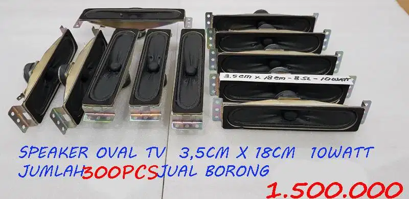 speaker oval baru