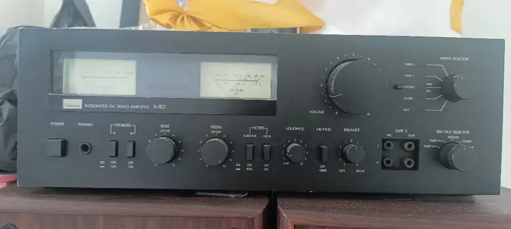 Sansui A-80 Amplifier Jadul Vintage Original - Normal & Mulus