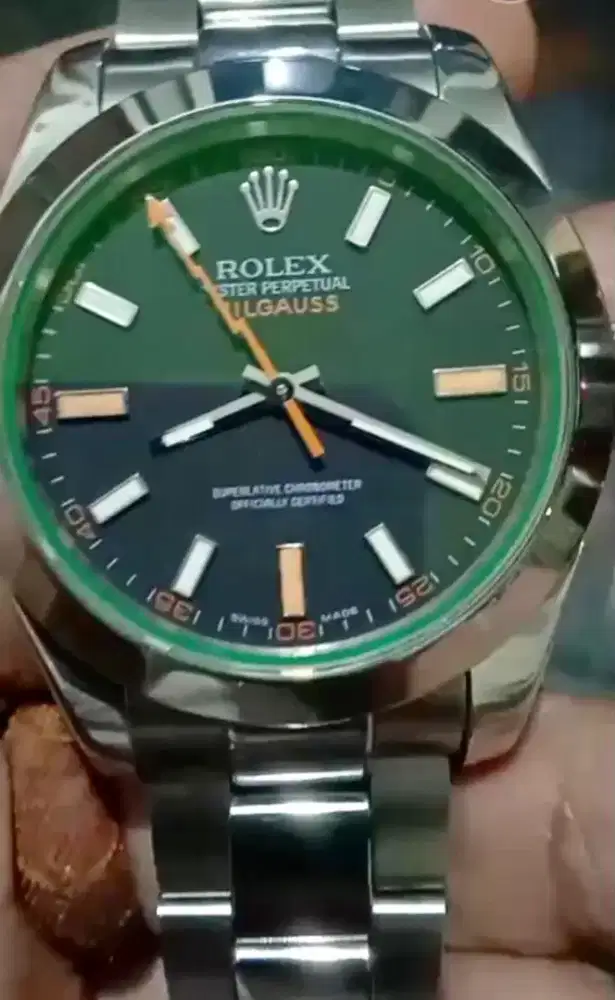 Rolex Milgauss Automatic. Mesin Cal.3131.