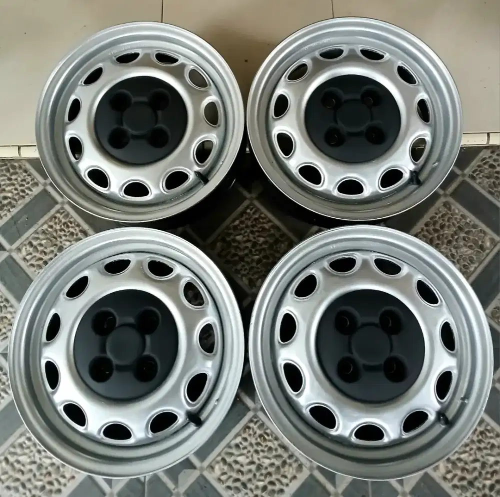 Velg kaleng corolla twincam GTi R14 4x100