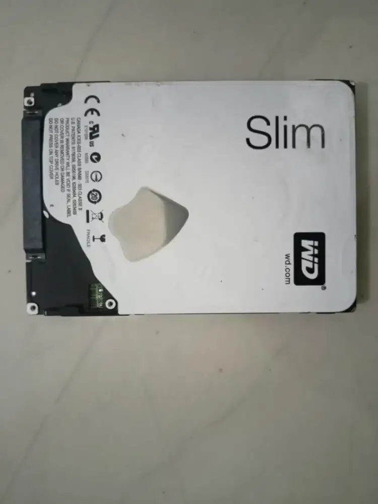 Hdd laptop 1 tera normal 100%