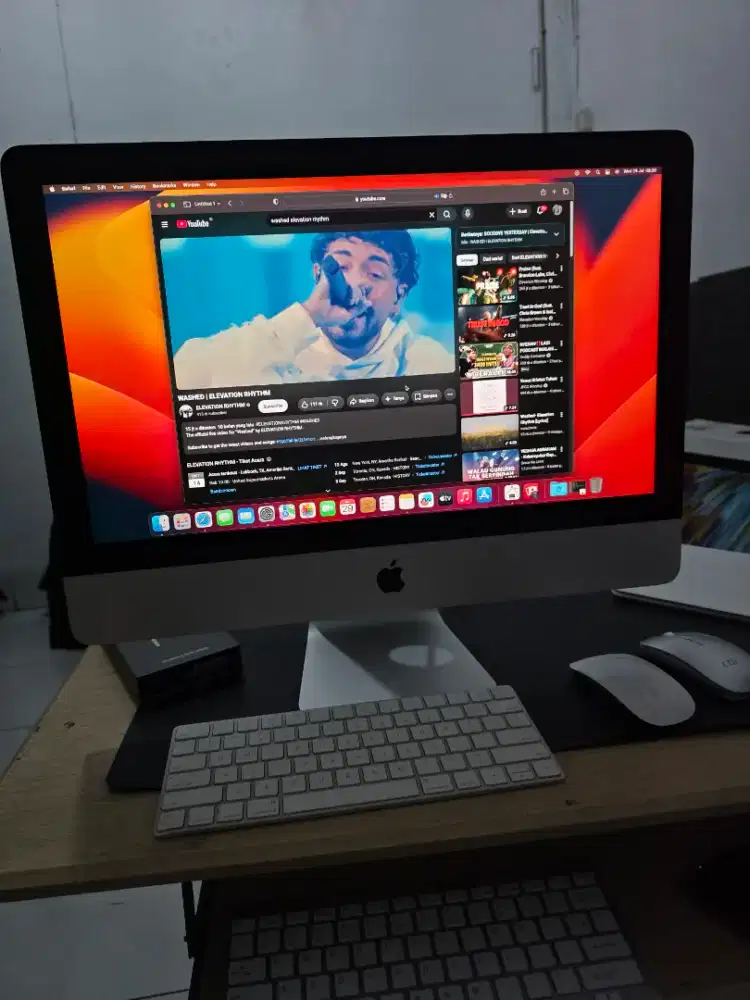 iMac 21.5-inch 2017 8GB/1TB ex iBox Fullset