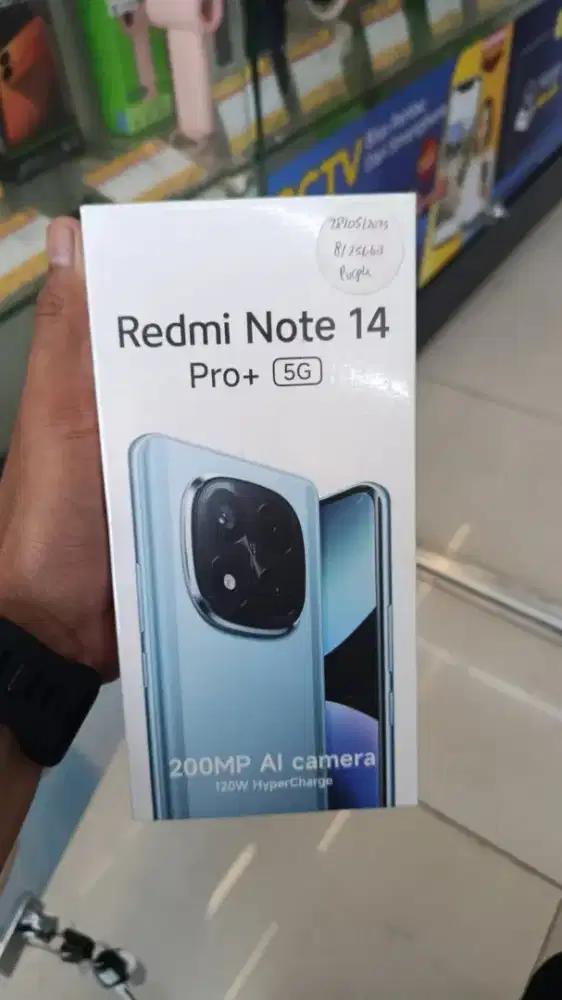 REDMI NOTE 14 PRO+ 5G 8/256GB BARU GARANSI RESMI XIAOMI