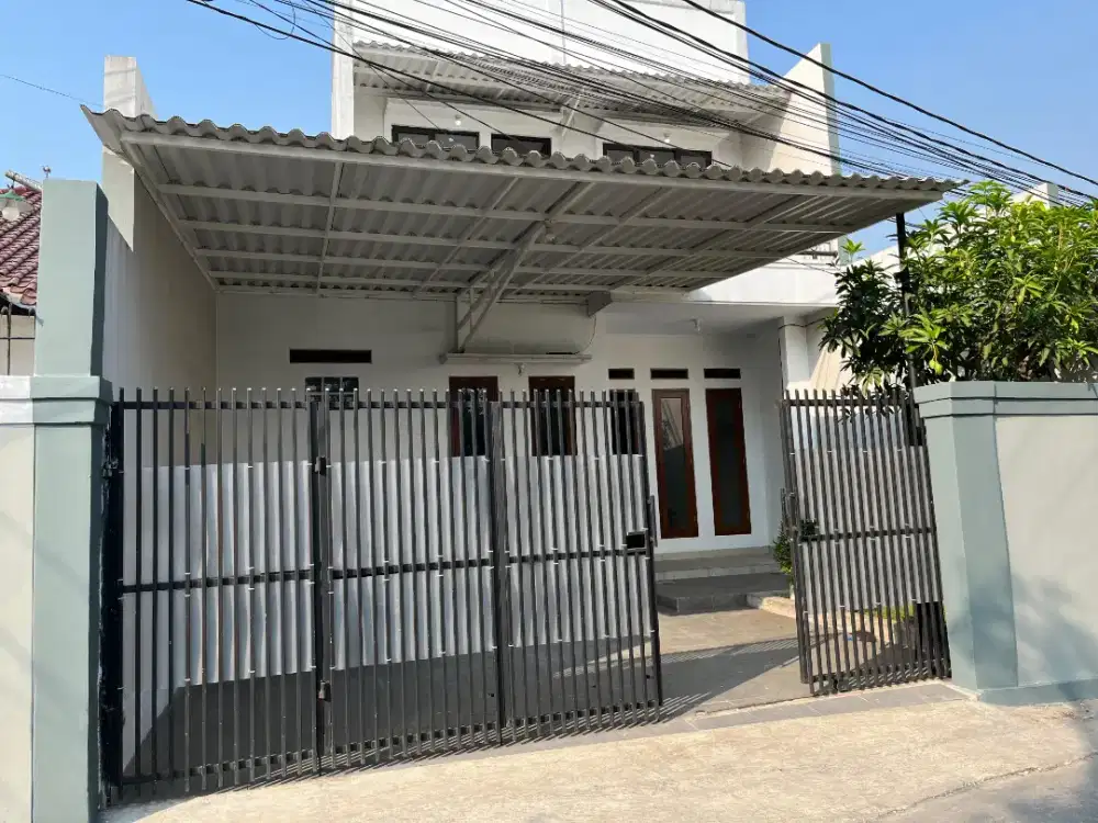 Jual cepat Rumah Baru 2 lantai selangkah ke JL Raya JKT Bgr