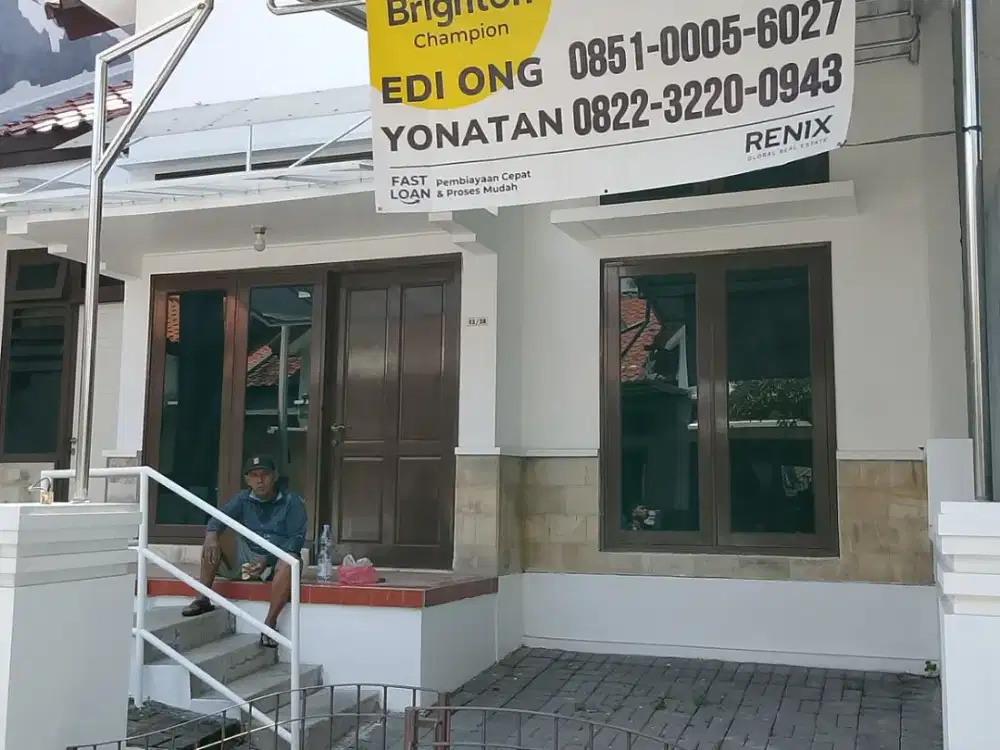Rumah cantik terawat disewakan dekat Gwalk Citraland