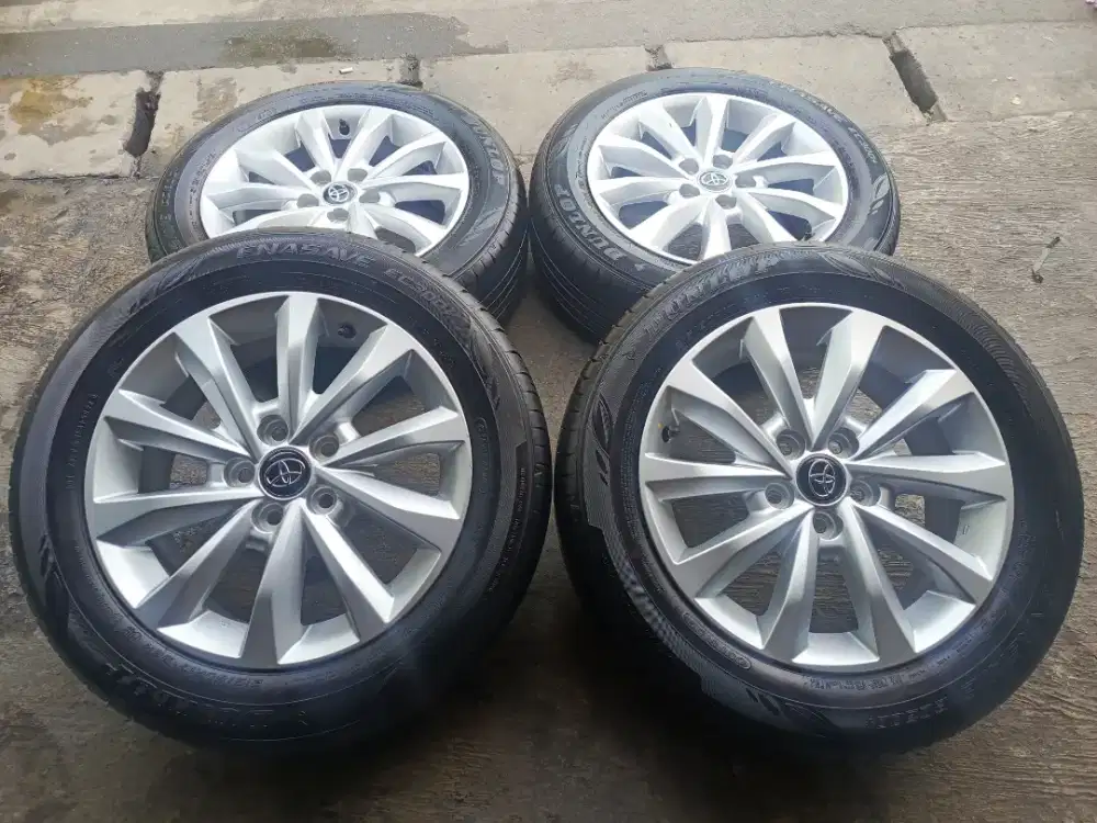 Dijual Velg Original Innova Zenix Tipe V Ring 17 Lebar 6,5in 5×114
