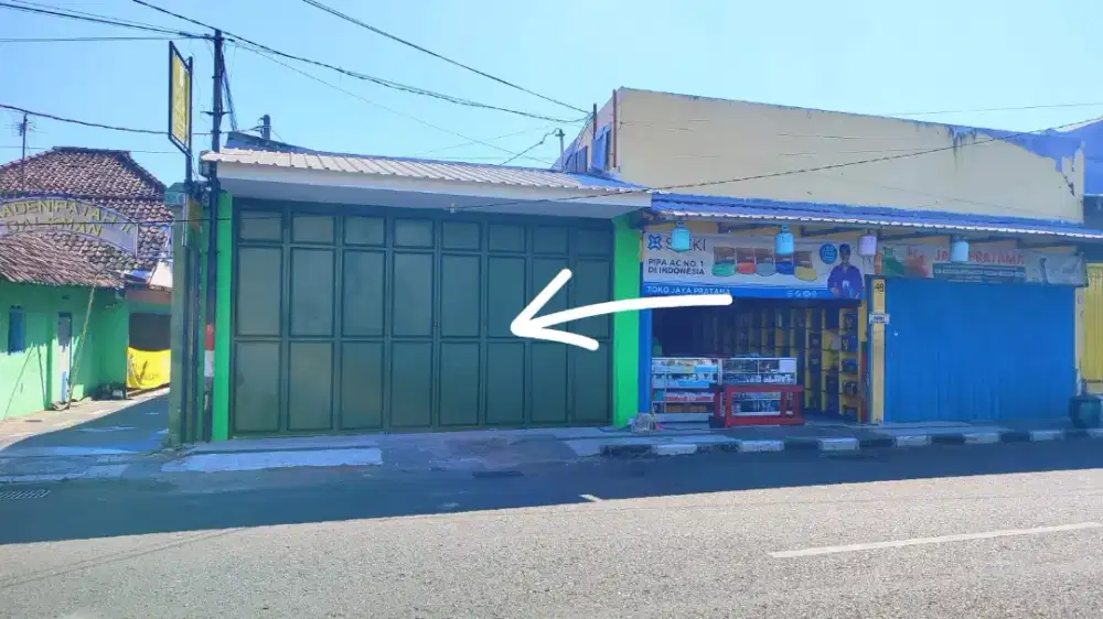 Dikontrakkan ruko di pusat kota Sidoarjo