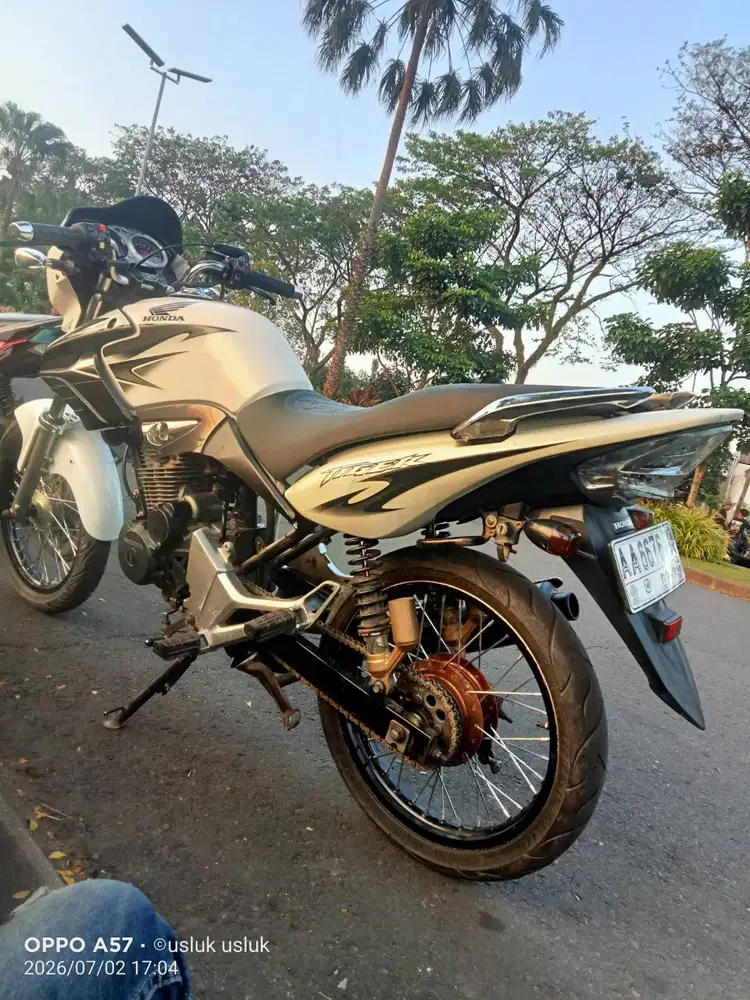 Tiger revo asli putih plat AA