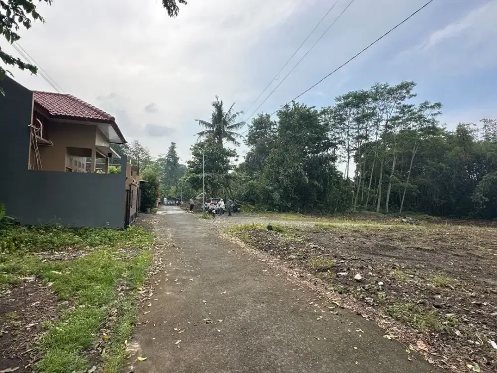 Tanah Siap Bangun Area Mlati 5 menit Mall Lapangan denggung