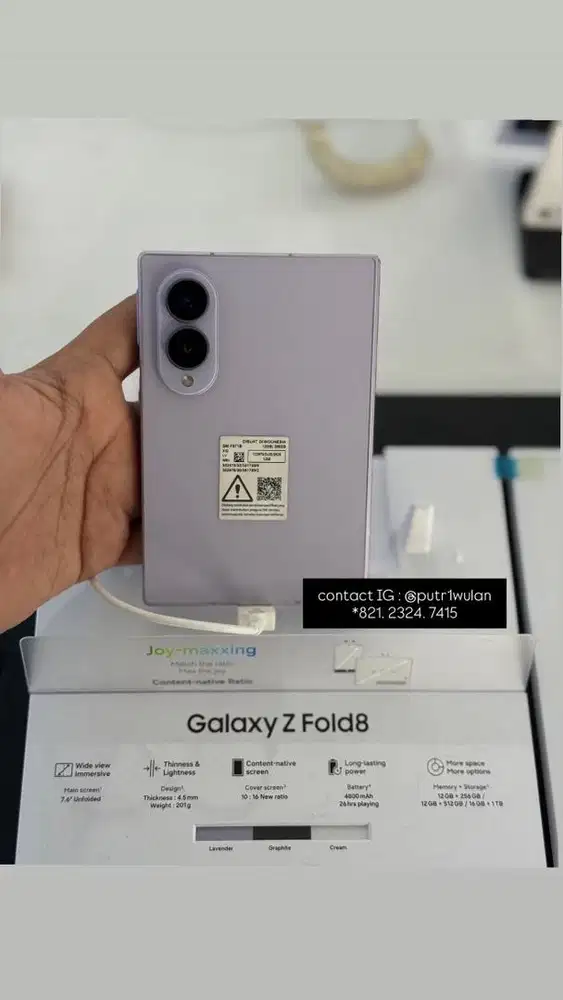 SAMSUNG GALAXY Z FOLD 8