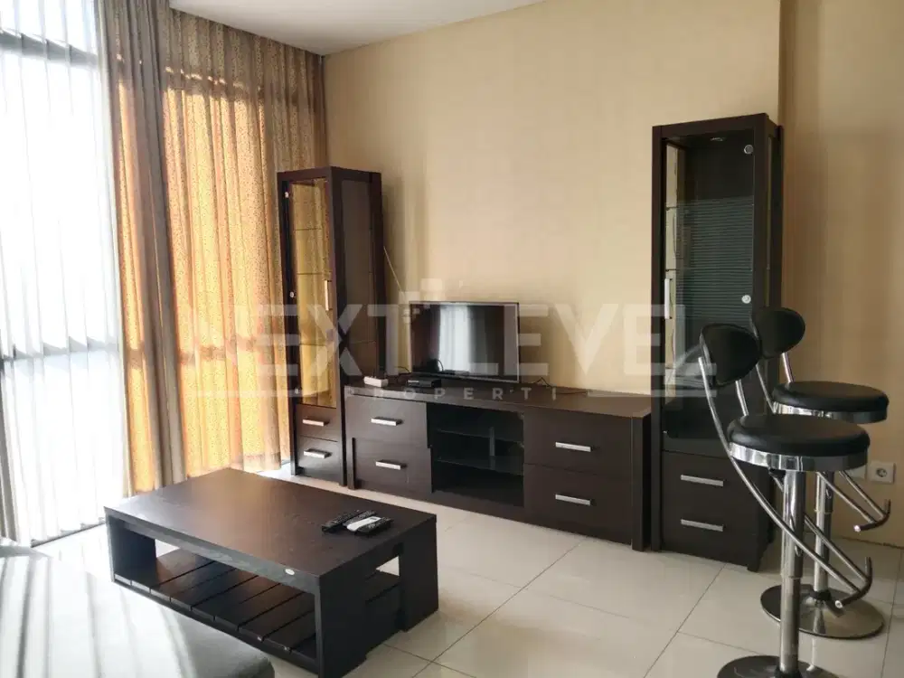 DISEWAKAN 1BR Condominium Lux Furnish Luas 43m2