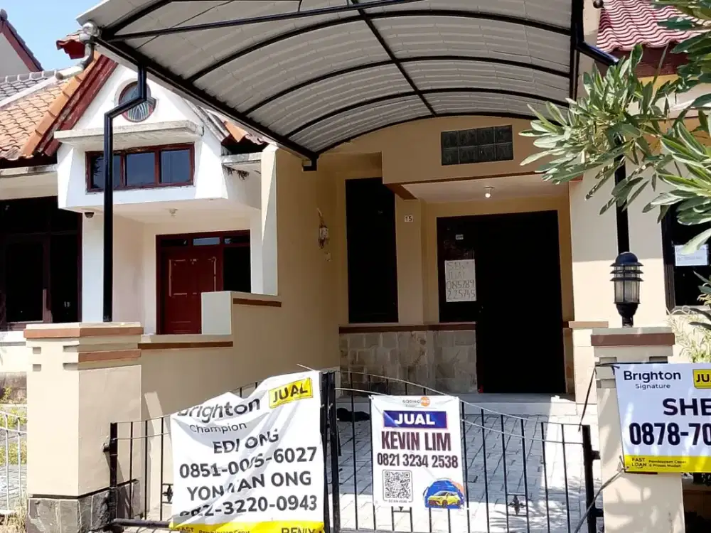 Rumah disewakan di Citraland dekat G walk
