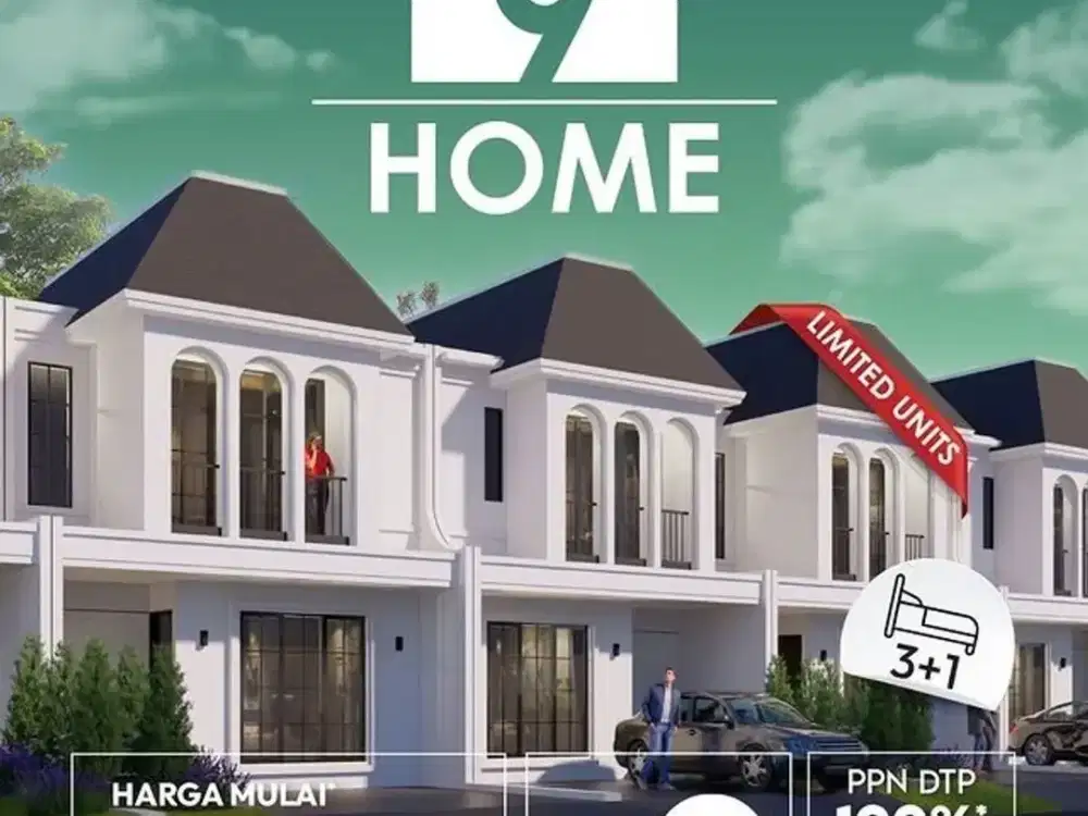Dijual Rumah Cluster 9 HOME Bintaro Brand New