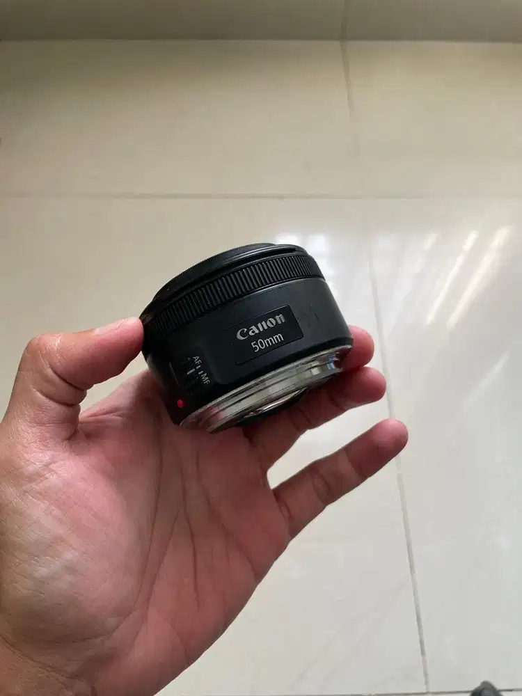 Lensa Fix Canon 50mm f1.8 STM (ex DS)