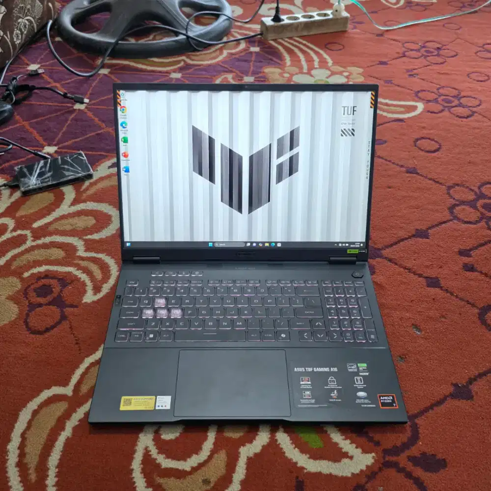 Asus TUF Ryzen 7-260 RTX5060 RAM 32GB/1TB Garansi Juli 2027