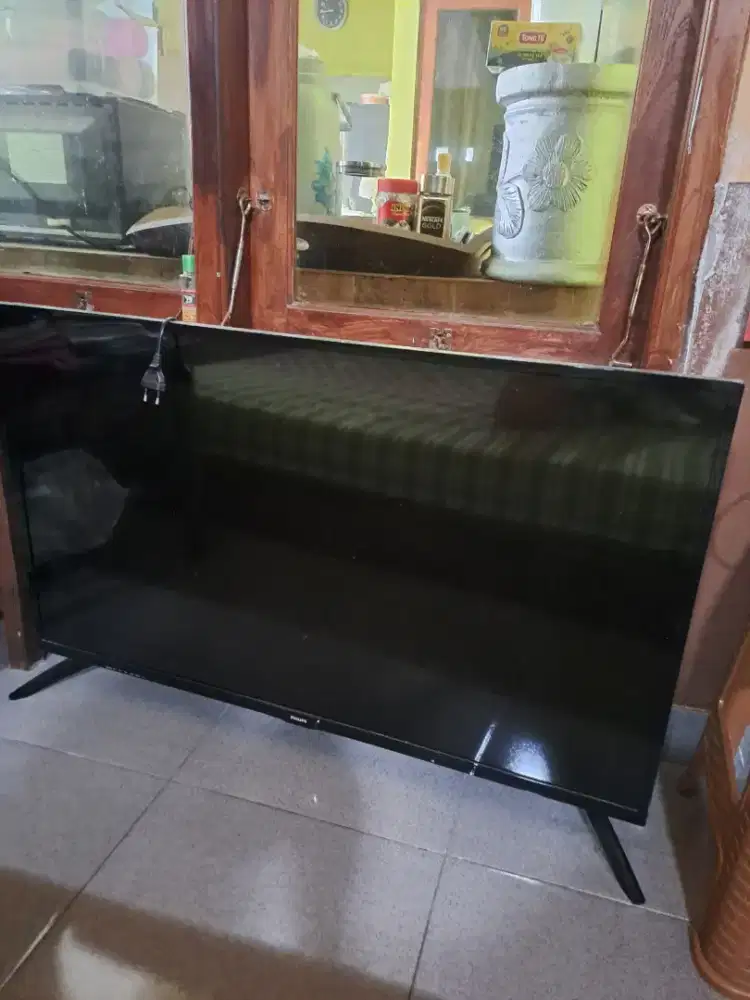 TV Philips.  43 Inc Rusak, Layar mati
