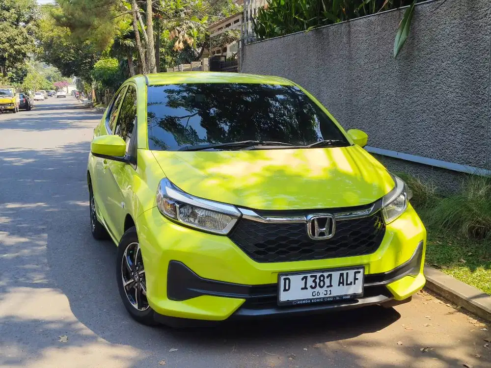 honda brio e cvt matic 2024 hijau mulus bandung