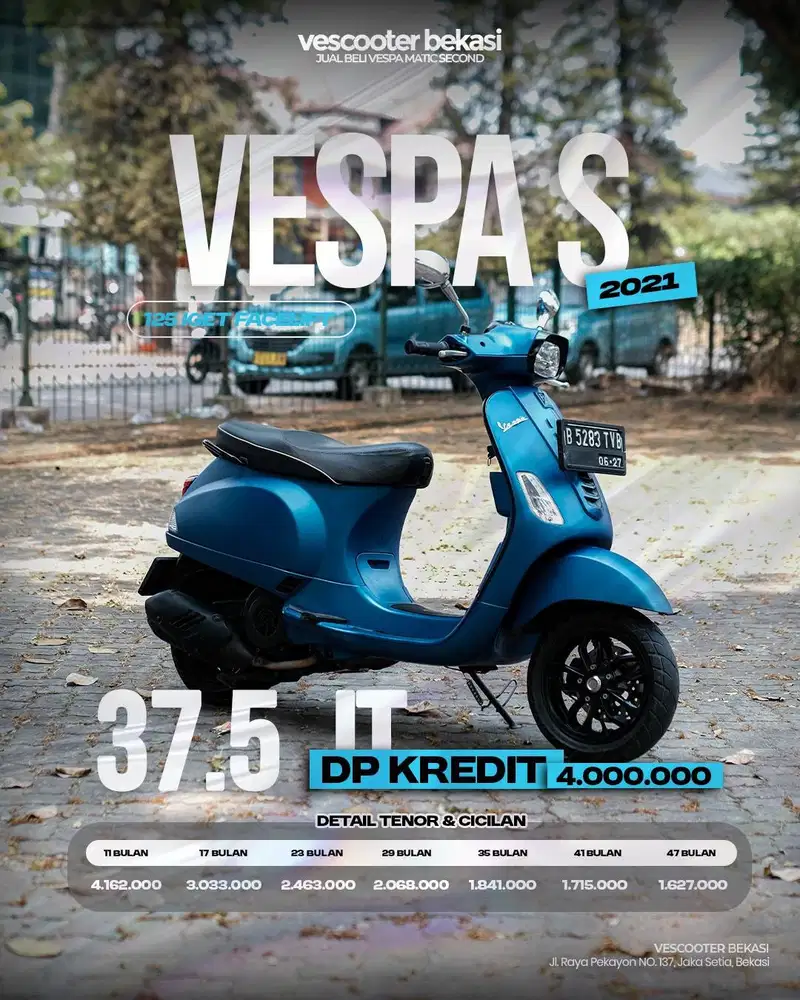PIAGGIO VESPA MATIC VESPA S 125 IGET FACELIFT 2021