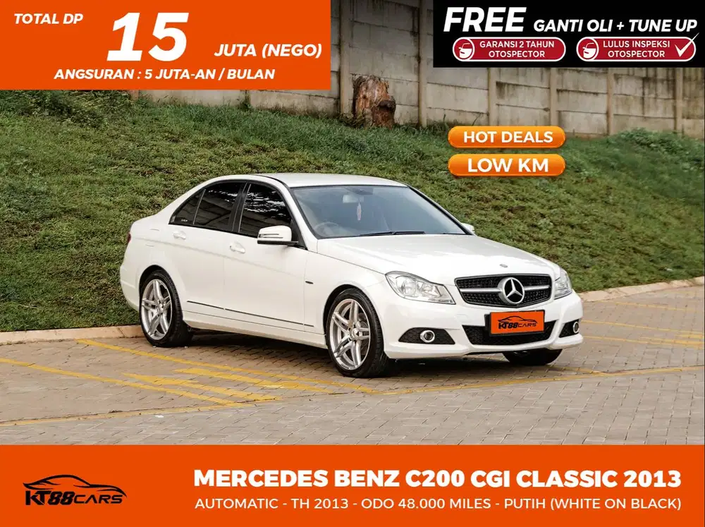 MERCEDES BENZ C200 CGI CLASSIC AT 2013