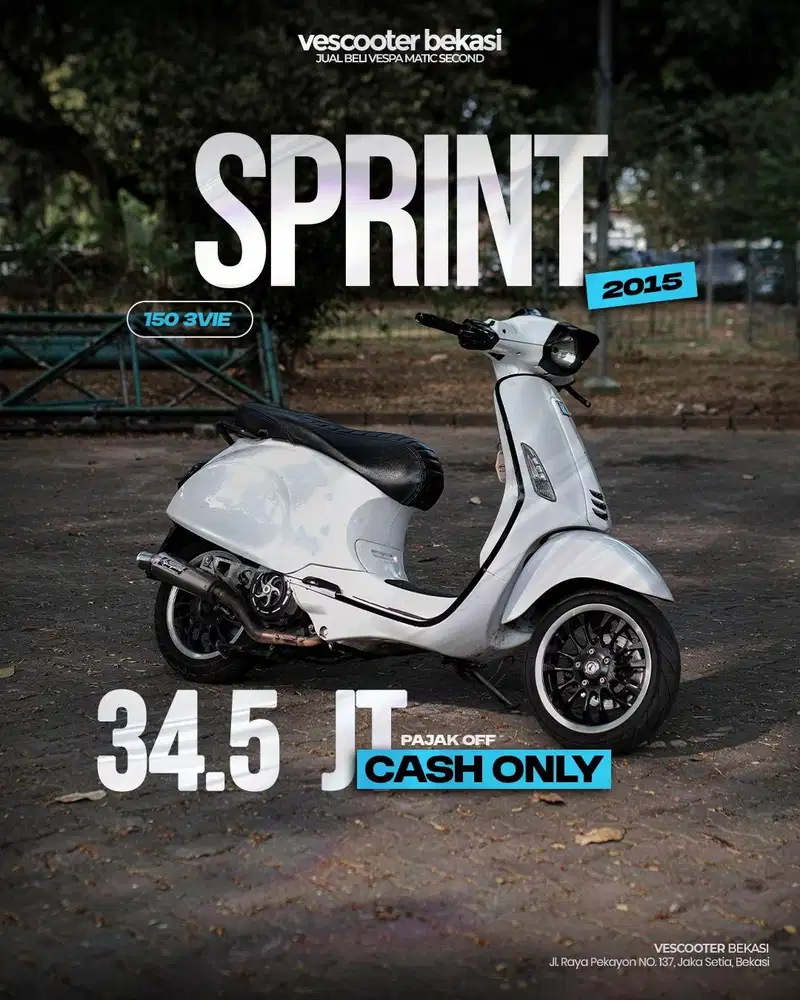 PIAGGIO VESPA MATIC SPRINT 150 3vie 2015