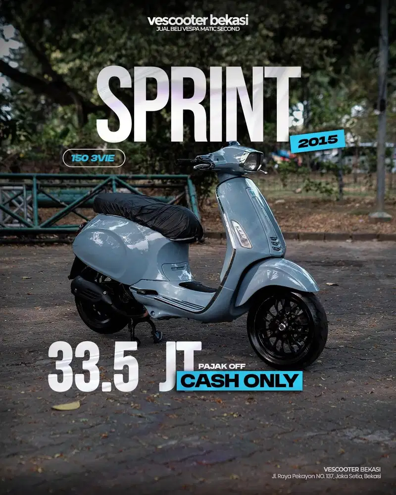 PIAGGIO VESPA MATIC SPRINT 150 3vie 2015