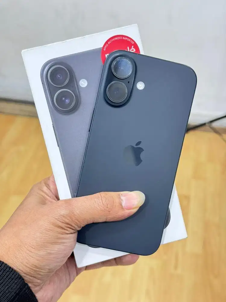 Iphone 16 128Gb Black second resmi ibox bh 94% garansi ON no minus