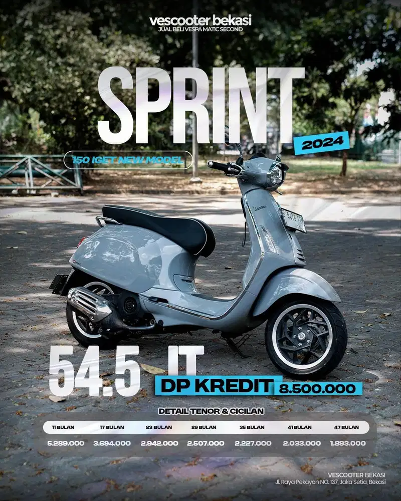 PIAGGIO VESPA MATIC SPRINT 150 IGET ABS FACELIFT 2024