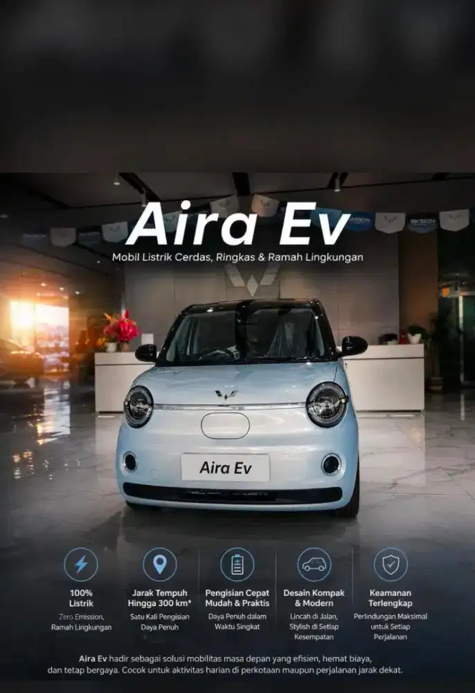 WULING AIRA EV, FUN EVERDAY FOR EVERYONE