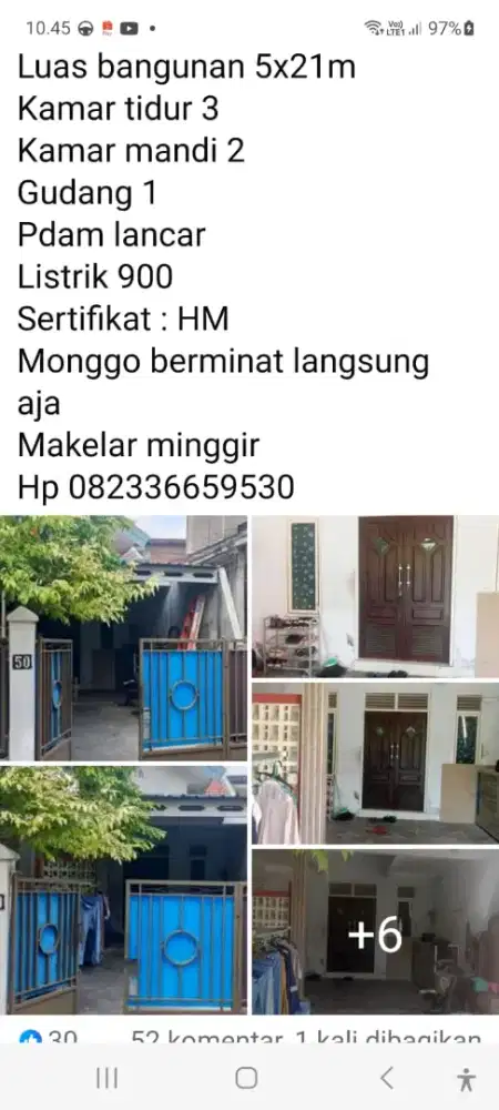 Jual Rumah Pribadi
