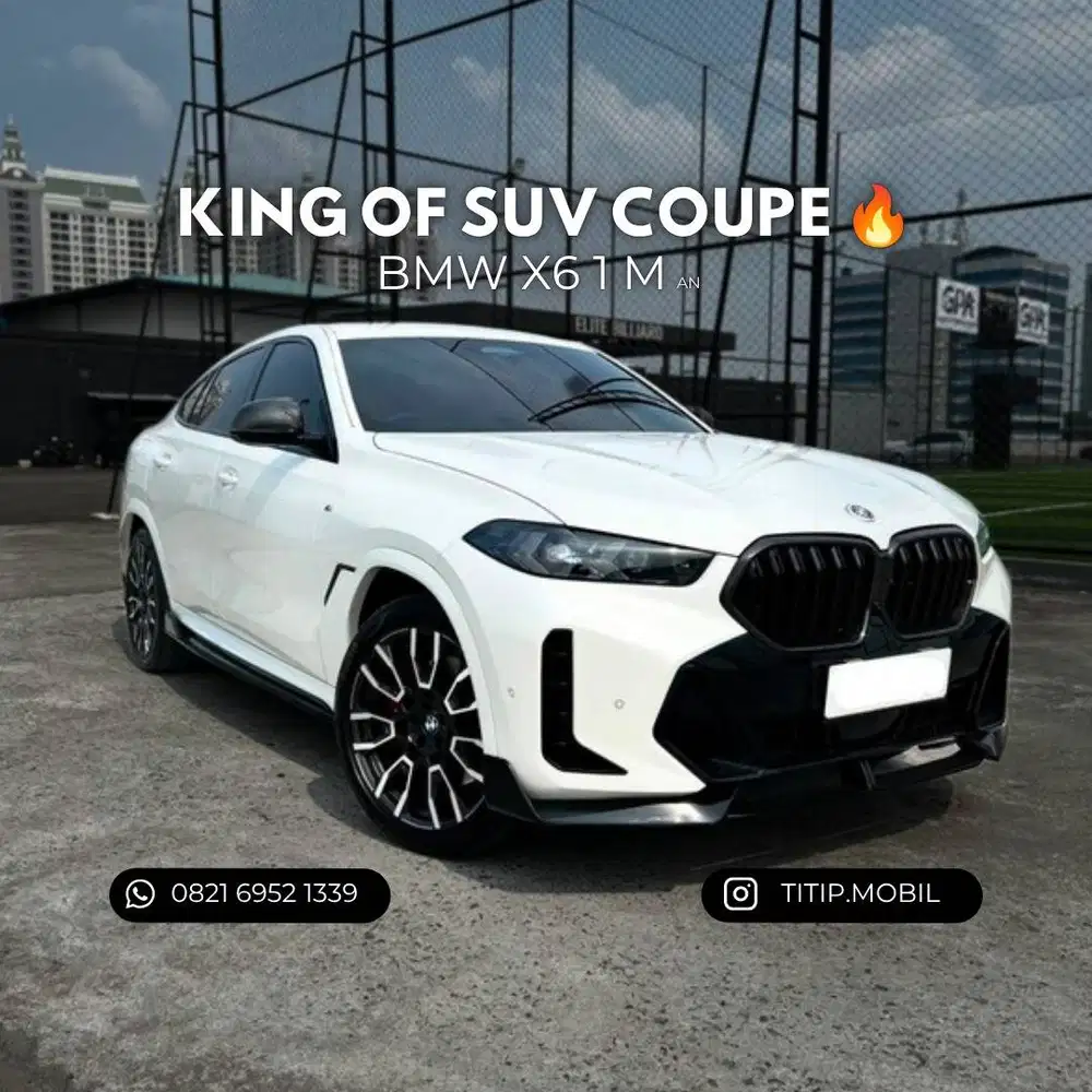 [TERMURAH] BMW X6 M SPORT 40i ATPM 2024