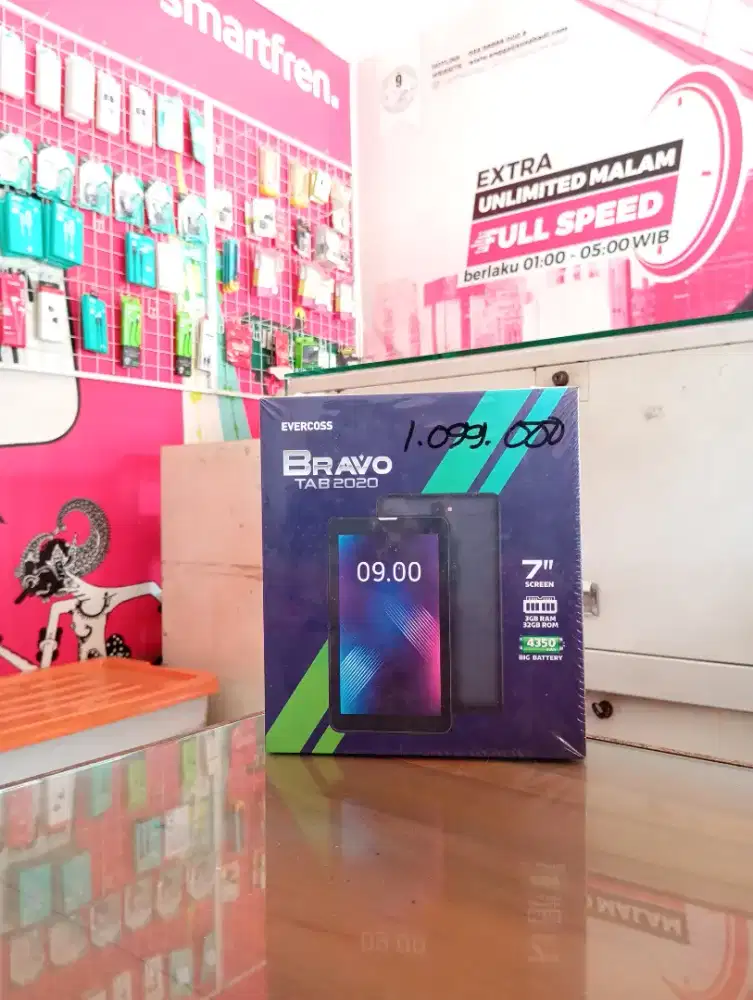 PROMO HP TAB EVERCROSS BRAVO 4G CUCI GUDANG