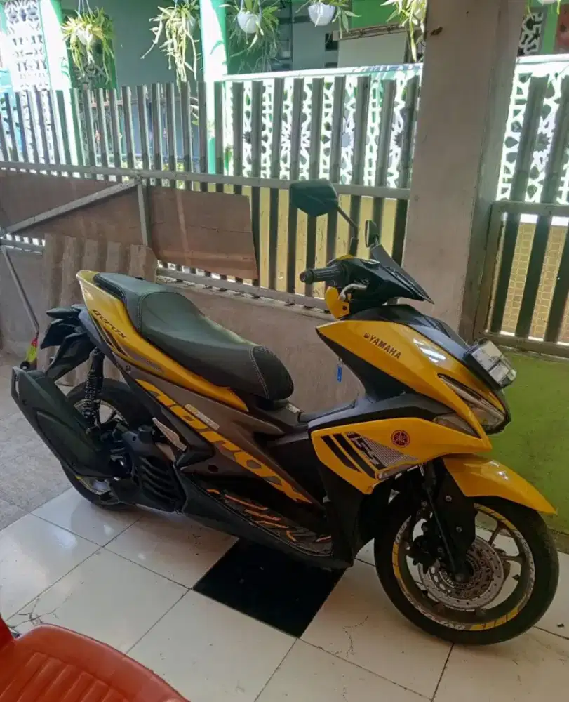 Aerox 2017 PJK on plat f kab bogor