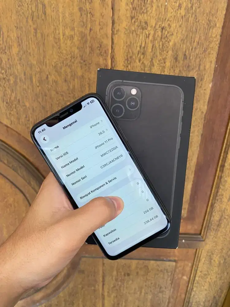 iphone 11 pro 256 space gray beacukai resmi
