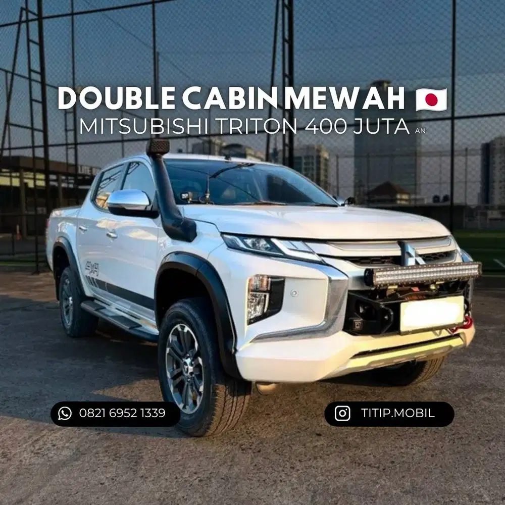 [TERMURAH] MITSUBISHI TRITON ULTIMATE 4x4 AT 2021