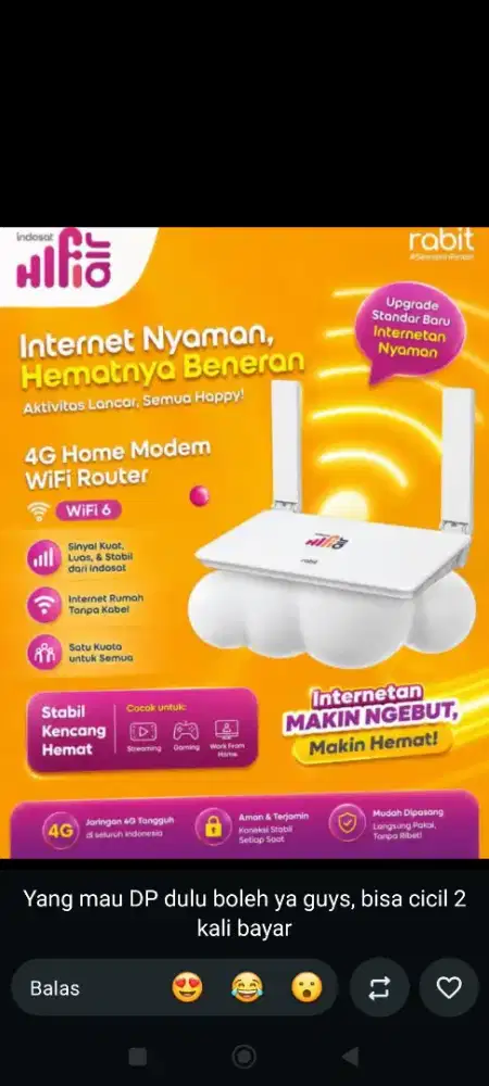 HIFi wifi tanpa ribet bisa di Bawa ke mana saja