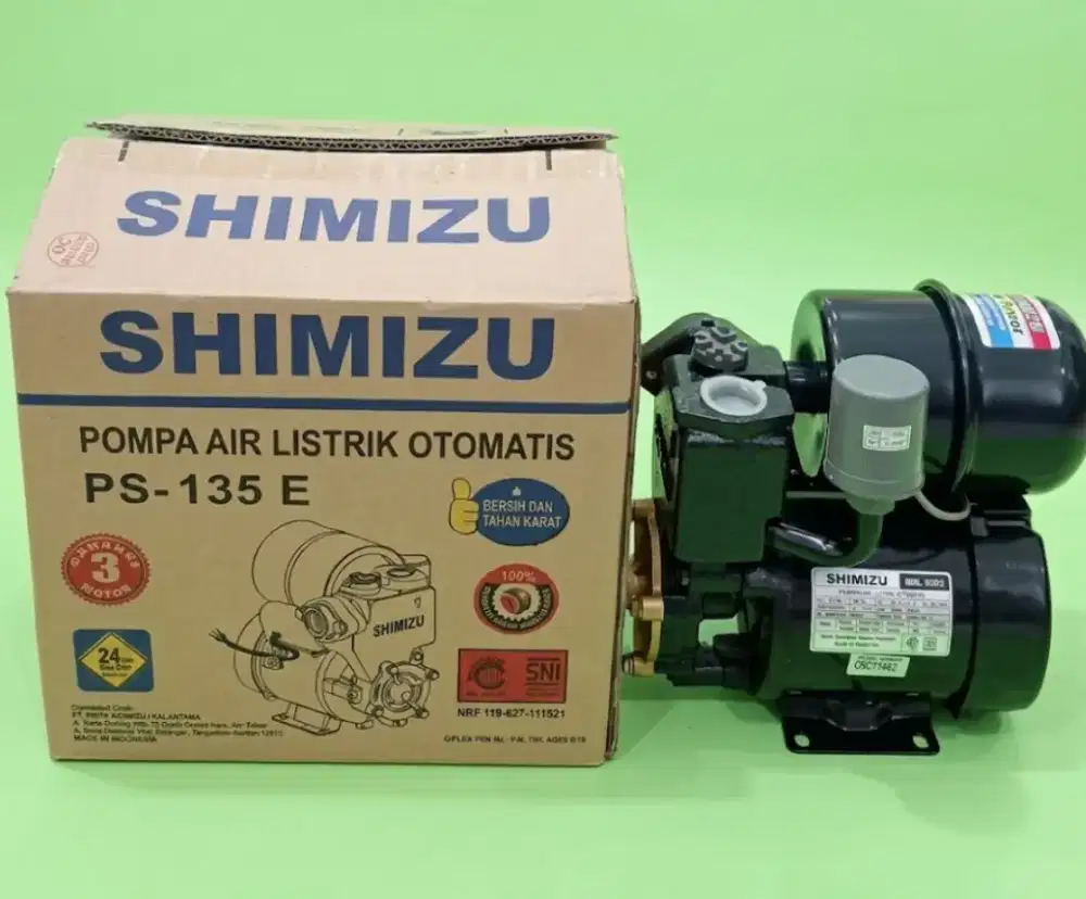 POMPA AIR SHIMIZU PS 135 E , NEW GARANSI RESMI