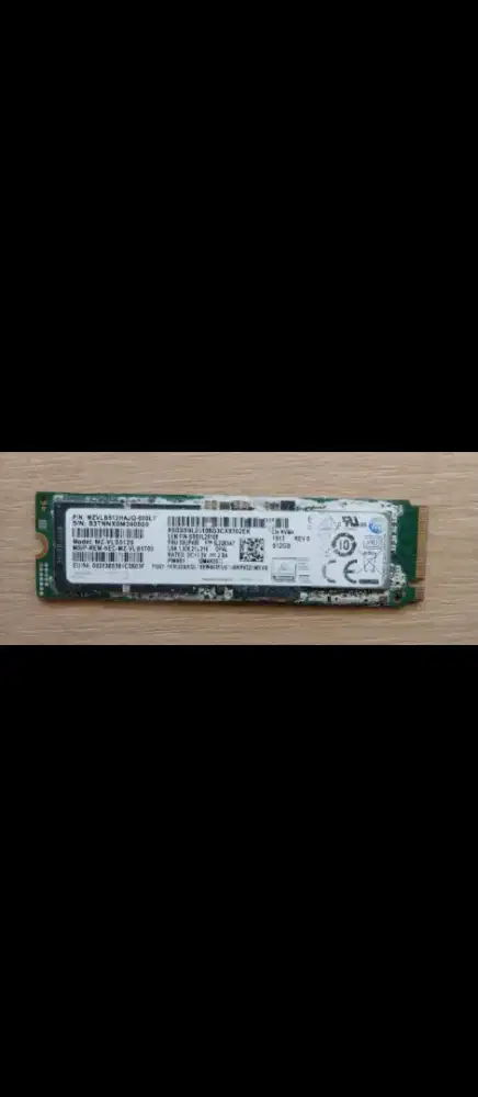Jual hardisk m2 nvme 512GB copotan laptop lenovo