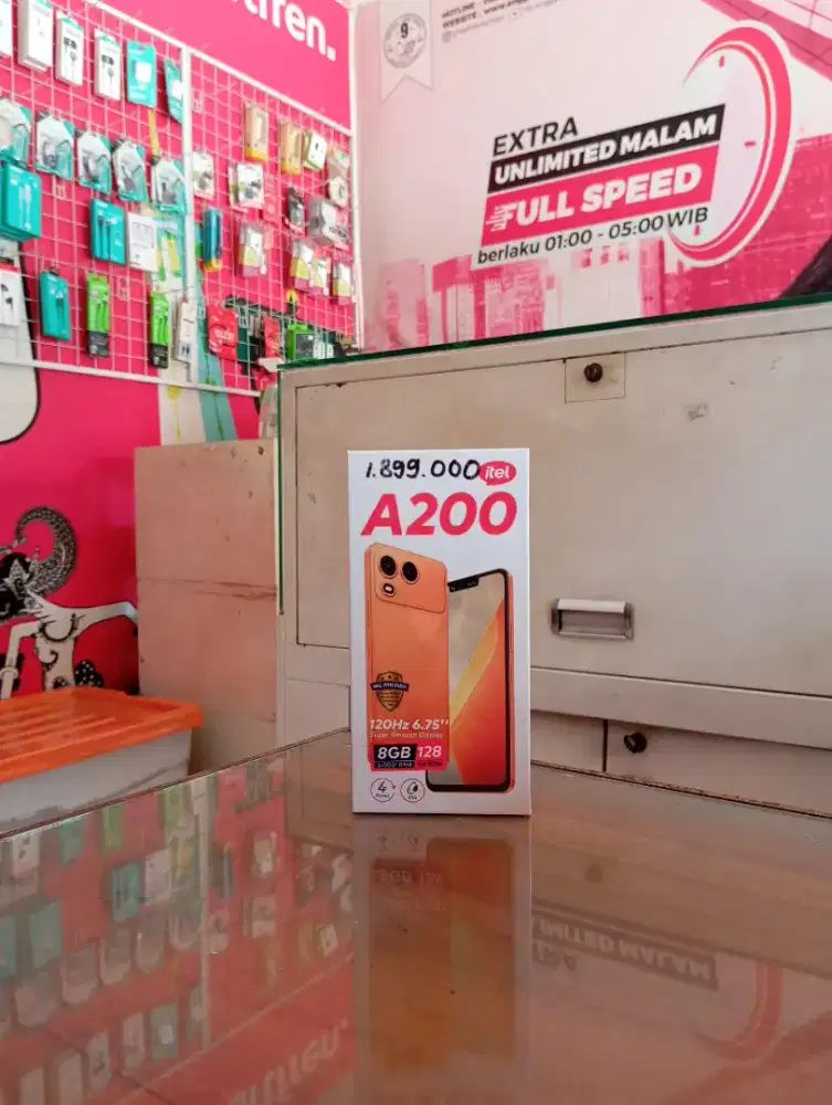 PROMO HP ITEL A200 128GB CUCI GUDANG