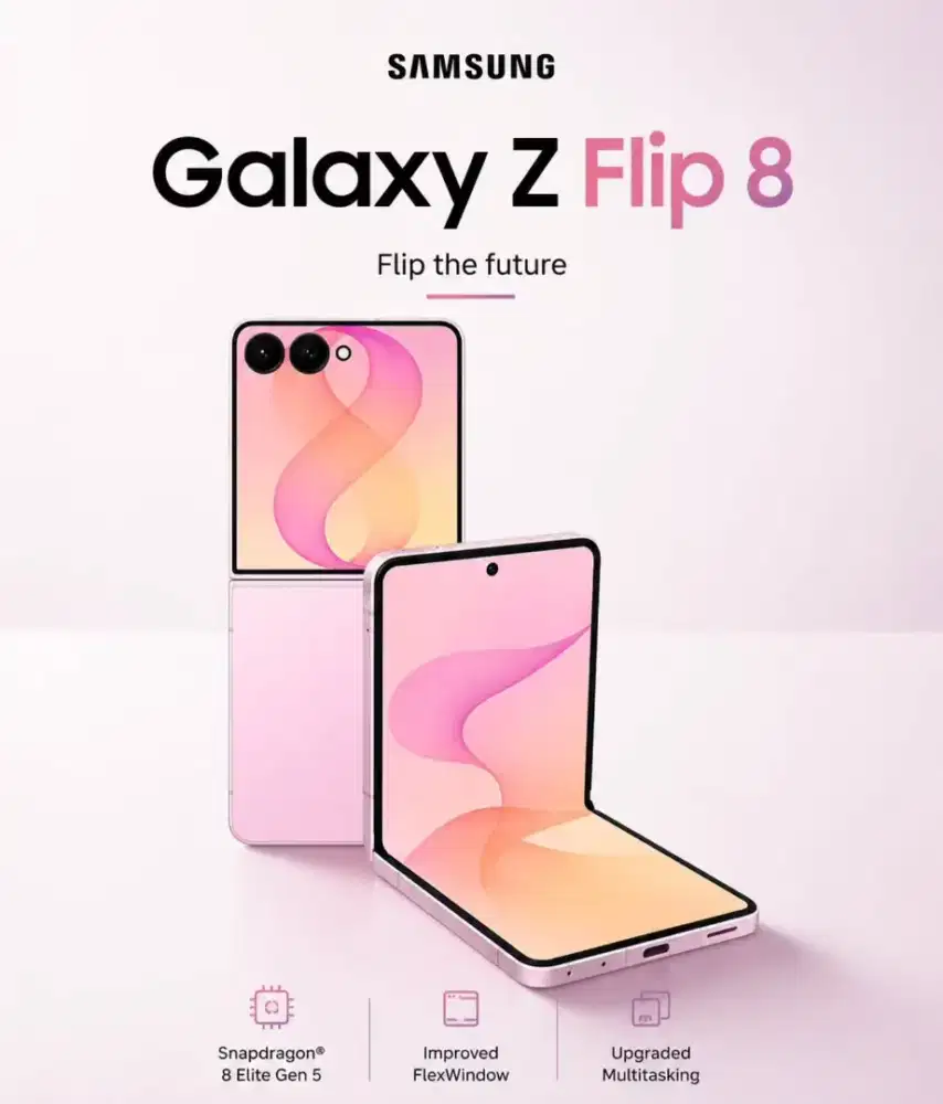 Pree Order Samsung Z Flip 8 Promo Cicilan Bunga 0%