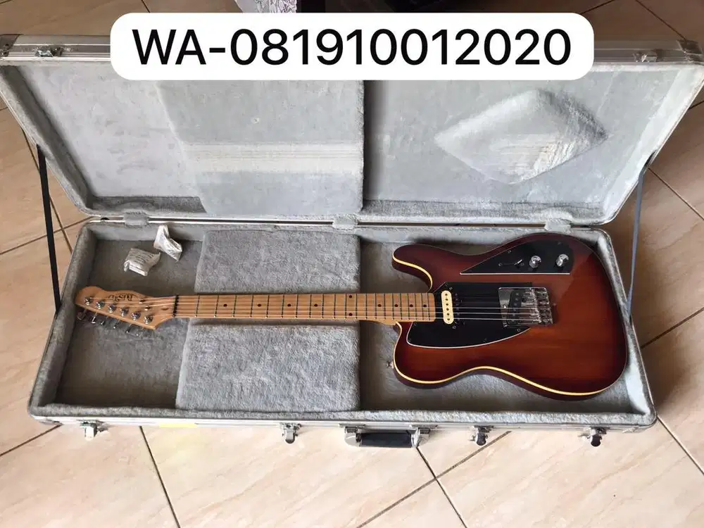 Gitar Blessed telecaster antik jarang ada