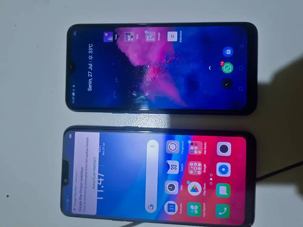 Jual hp Oppo A3s dan realme C2