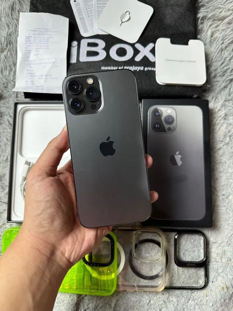 iPhone 13 Promax 128 Gb Graphite Ex iBox