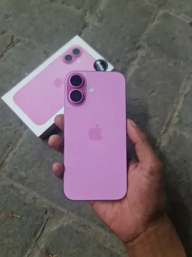 iPhone 16 128Gb Pink iBox On Garansi Maret 2027